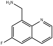 8-Quinolinemethanamine, 6-fluoro- Structure
