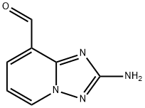 [1,2,4]Triazolo[1,5-a]pyridine-8-carboxaldehyde, 2-amino- Structure