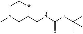 TERT-BUTYL N-[(4-METHYLPIPERAZIN-2-YL)METHYL]CARBAMATE,1368054-23-2,结构式
