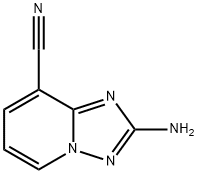 2-Amino-[1,2,4]triazolo[1,5-a]pyridine-8-carbonitrile Structure