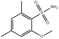 2-methoxy-4,6-dimethylbenzene-1-sulfonamide Struktur