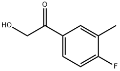 2'-羟基-3-甲基-4-氟苯乙酮 结构式