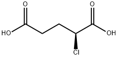 (S)-2-氯戊二酸 结构式