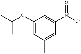 Benzene, 1-methyl-3-(1-methylethoxy)-5-nitro- Struktur