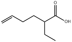 5-Hexenoic acid, 2-ethyl-,137018-47-4,结构式