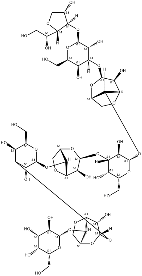 琼胶八糖醇,137042-78-5,结构式