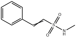 N-methyl-2-phenylethene-1-sulfonamide 结构式