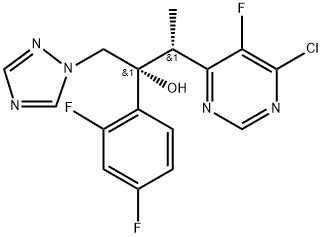 Voriconazole (2R,3R)-Isomer,137234-76-5,结构式