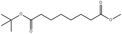 8-甲基辛二酸1-叔丁酯 结构式