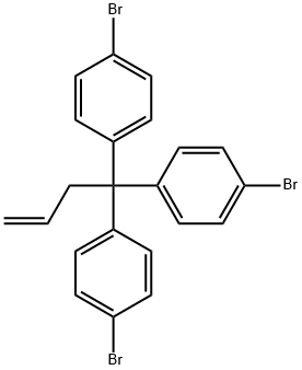 Benzene, 1,1',1''-(3-buten-1-ylidyne)tris[4-bromo- 结构式
