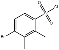 Benzenesulfonyl chloride, 4-bromo-2,3-dimethyl- 结构式