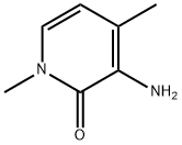 2(1H)-Pyridinone, 3-amino-1,4-dimethyl- Struktur