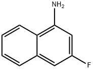 3-氟-1-萘胺, 13772-64-0, 结构式