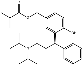 （R）-5-异丙基羰基氧基甲基托特罗定, 1380491-70-2, 结构式