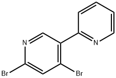 2,4-Dibromo-2',5-bipyridine 结构式