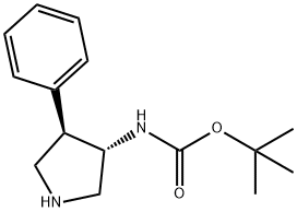 1383784-29-9 N-[(3S,4R)-4-苯基吡咯烷-3-基]氨基甲酸叔丁酯