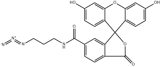 FAM AZIDE, 6-ISOMER,1386385-76-7,结构式