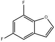 Benzofuran, 5,7-difluoro- 结构式