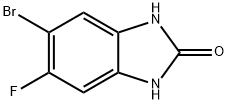 2H-Benzimidazol-2-one, 5-bromo-6-fluoro-1,3-dihydro- Structure