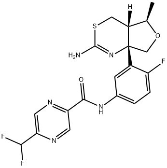 Elenbecestat(E2609), 1388651-30-6, 结构式