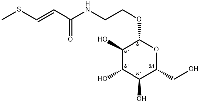(E)-N-[2-(β-D-Glucopyranosyloxy)ethyl]-3-methylthiopropenamide|榼藤子酰胺A-Β-D-吡喃葡萄糖苷