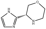 Morpholine, 3-(1H-imidazol-2-yl)-, (3R)- Struktur