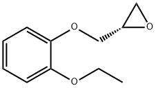 Oxirane, 2-[(2-ethoxyphenoxy)methyl]-, (2S)- Struktur