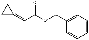 2-环亚丙基乙酸苄酯 结构式