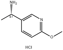 (S)-1-(6-METHOXYPYRIDIN-3-YL)ETHANAMINE HYDROCHLORIDE