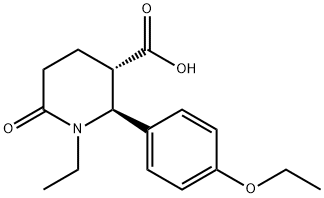 1391392-70-3 3-Piperidinecarboxylic acid, 2-(4-ethoxyphenyl)-1-ethyl-6-oxo-, (2S,3S)-