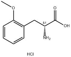 (R)-2-AMINO-3-(2-METHOXYPHENYL)PROPANOIC ACID HYDROCHLORIDE,1391442-43-5,结构式