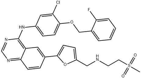 Lapatinib 2-Fluoro Impurity Structure