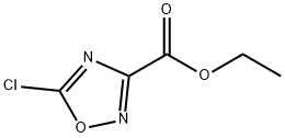 1,2,4-Oxadiazole-3-carboxylic acid, 5-chloro-, ethyl ester Struktur