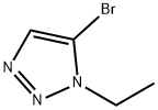 1H-1,2,3-Triazole, 5-bromo-1-ethyl- 结构式