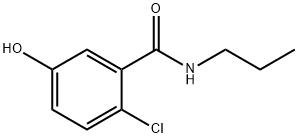 Benzamide, 2-chloro-5-hydroxy-N-propyl-,1394923-24-0,结构式