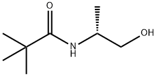 Propanamide, N-[(1R)-2-hydroxy-1-methylethyl]-2,2-dimethyl- Structure