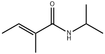 2-Butenamide, 2-methyl-N-(1-methylethyl)-, (E)- (9CI) Structure