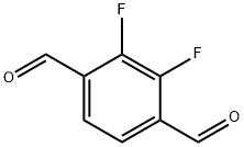 2,3-二氟对苯二甲醛 结构式