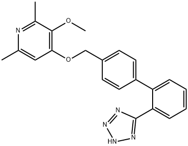 Pyridine, 3-methoxy-2,6-dimethyl-4-[[2'-(2H-tetrazol-5-yl)[1,1'-biphenyl]-4-yl]methoxy]-|化合物 T28009