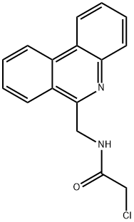 2-氯-N-（菲-6-基甲基）乙酰胺,1400866-15-0,结构式