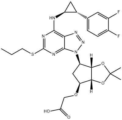 Ticagrelor IMpurity E, 1402150-34-8, 结构式