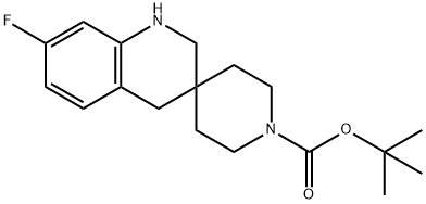 tert-Butyl 7'-fluoro-2',4'-dihydro-1'H-spiro[piperidine-4,3'-quinoline]-1-carbox|1402232-83-0