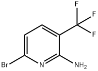 2-Pyridinamine, 6-bromo-3-(trifluoromethyl)- Structure