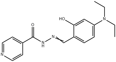 (Z)-N-(4-(diethylamino)-2-hydroxybenzylidene)isonicotinohydrazide Structure