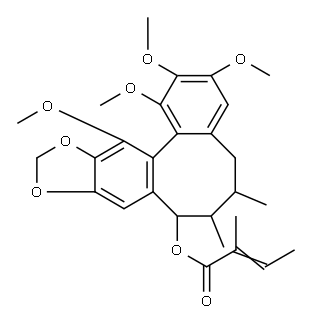异南五味子素 C,140460-42-0,结构式