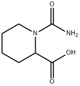 1-氨基羰基哌啶-2-羧酸,141102-33-2,结构式