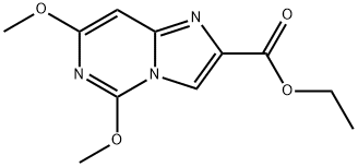 ethyl 5,7-dimethoxyimidazo<1,2-c>pyrimidine-2-carboxylate Structure