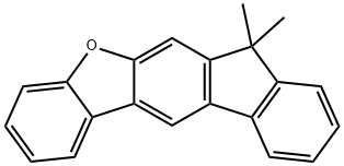 7H-BENZO[B]FLUORENO[3,2-D]FURAN, 7,7-DIMETHYL- 结构式