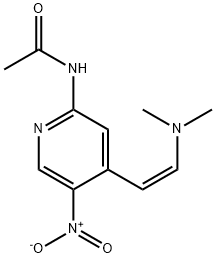 Acetamide, N-[4-[(1Z)-2-(dimethylamino)ethenyl]-5-nitro-2-pyridinyl]-