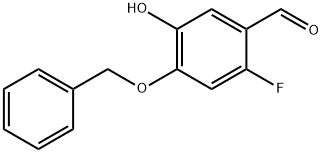 Benzaldehyde, 2-fluoro-5-hydroxy-4-(phenylmethoxy)-